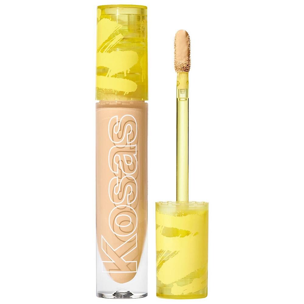 

Kosas Revealer Super Creamy + осветляющий консилер с кофеином и гиалуроновой кислотой, Tone 6.5 O