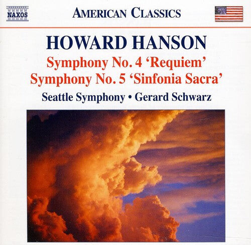 

CD диск Hanson / Seattle Symphony / Schwarz: Symphonies 4 & 5 / Elegy in Memory of Serge