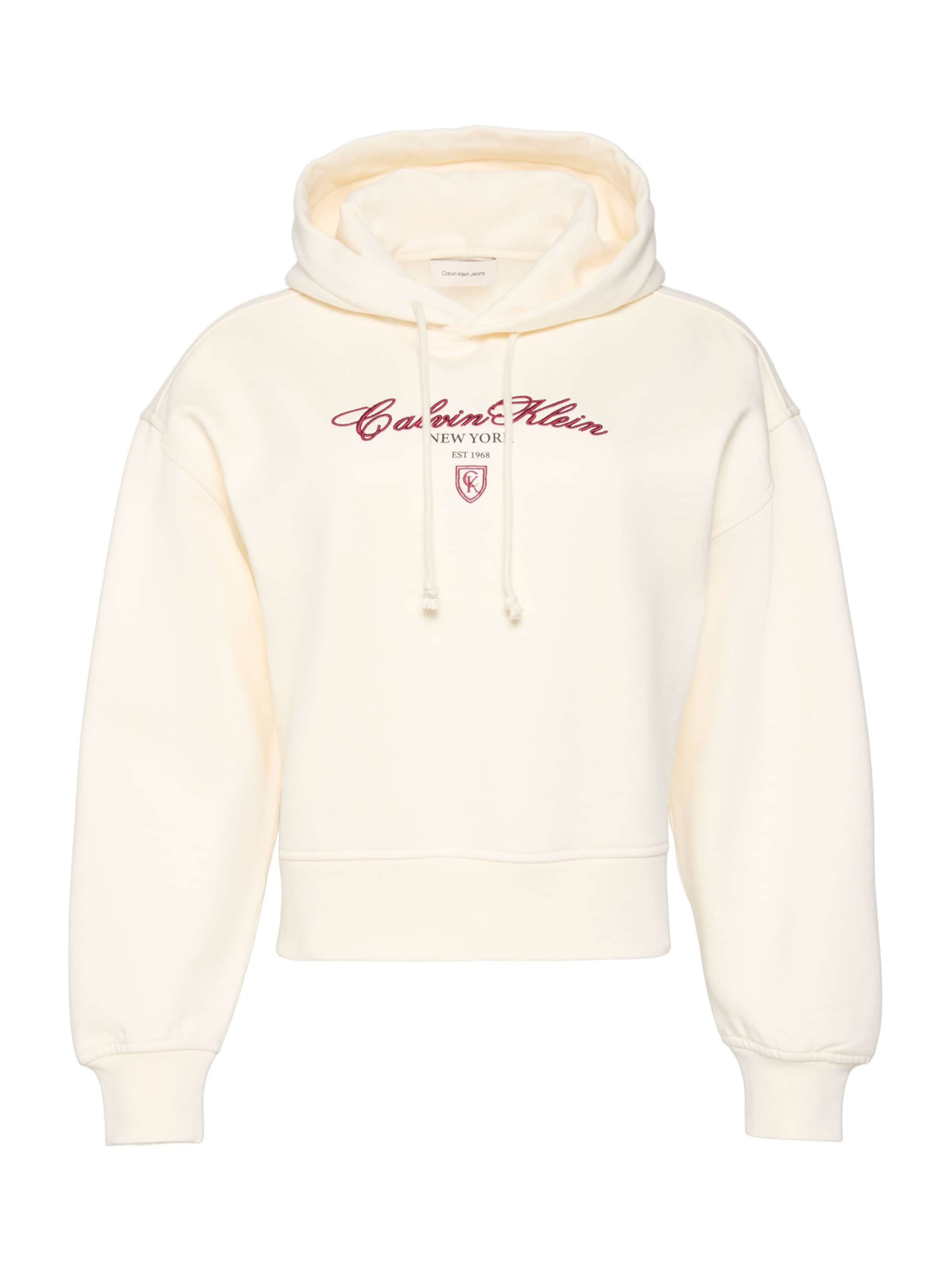 

Calvin Klein Jeans Толстовка в цвете айвори