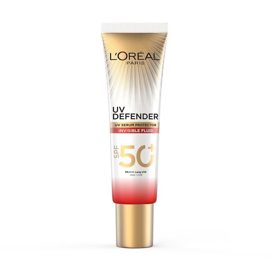 

L'Oreal Невидимый флюид Paris UV Defender SPF50+ PA++++ Long UVA 30 мл, White