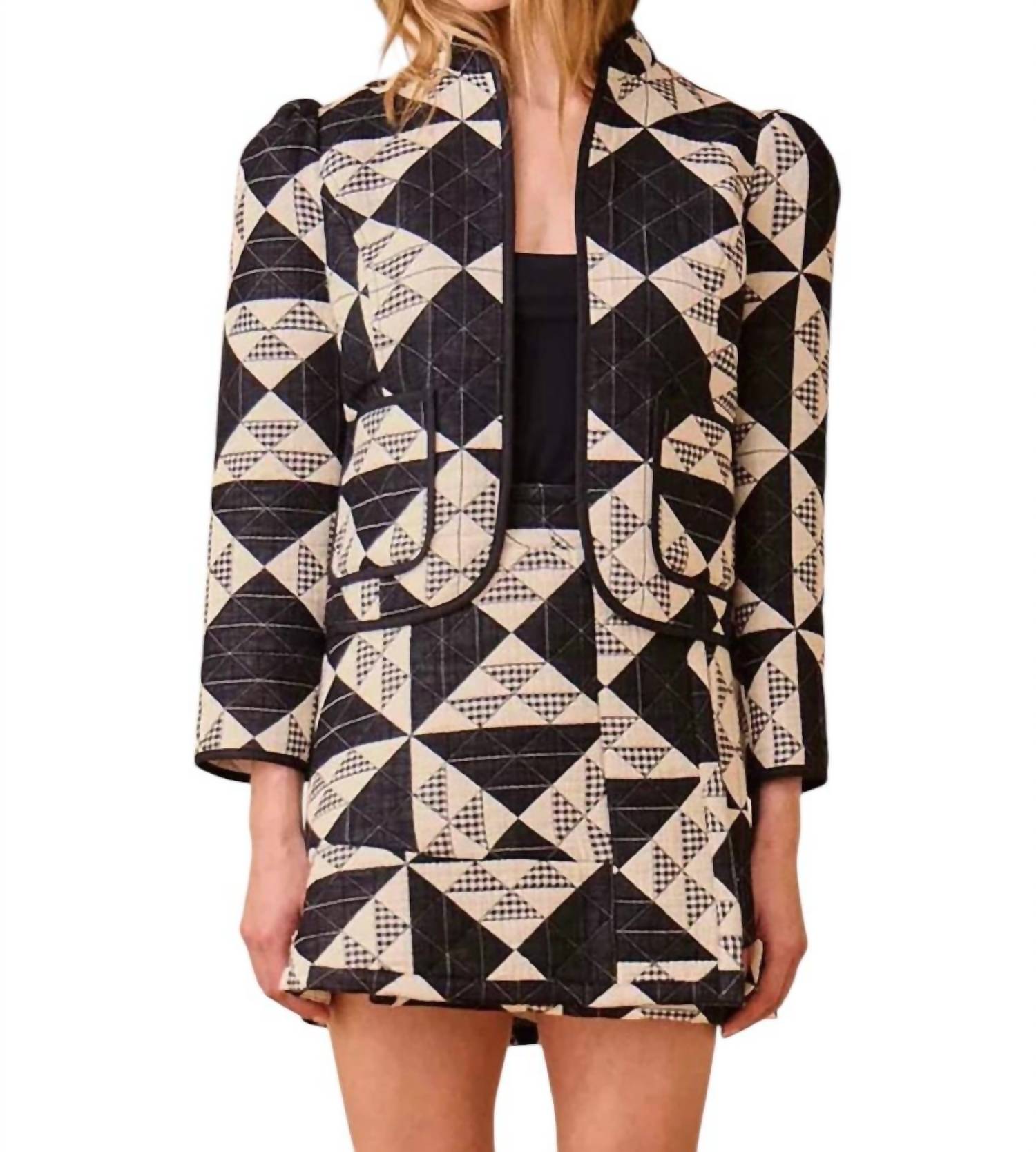 

Куртка Wessex из стеганой ткани Gingham HUNTER BELL, цвет quilted gingham