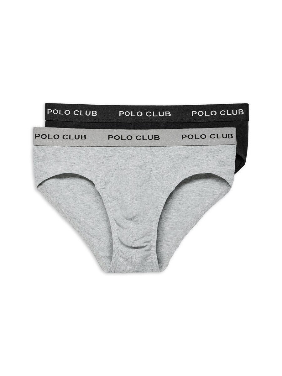 

Трусики Polo Club, цвет mottled grey/Black