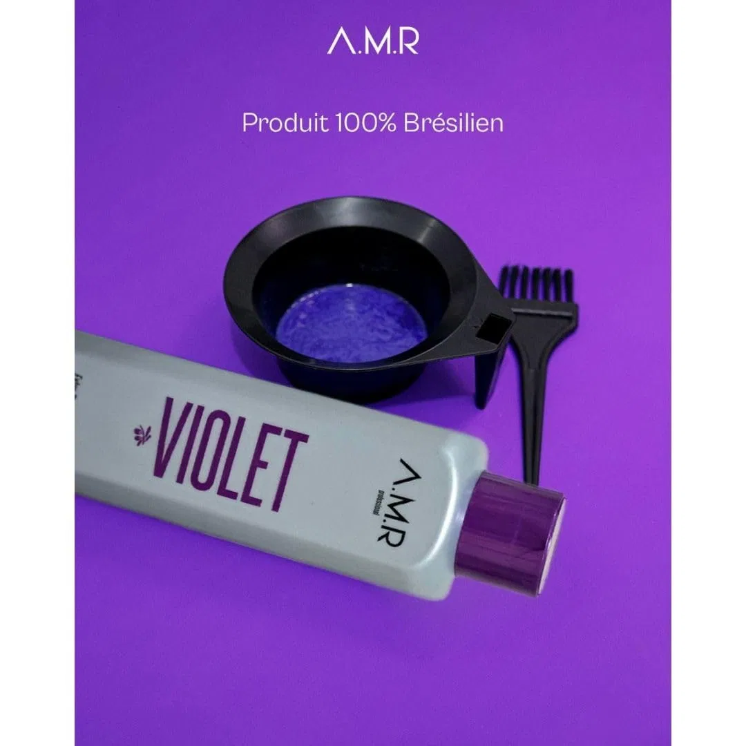 Протеиновое разглаживающее средство Violet AMR Extra Protein Treatment Formula Free A.M.R Professional — фото 2