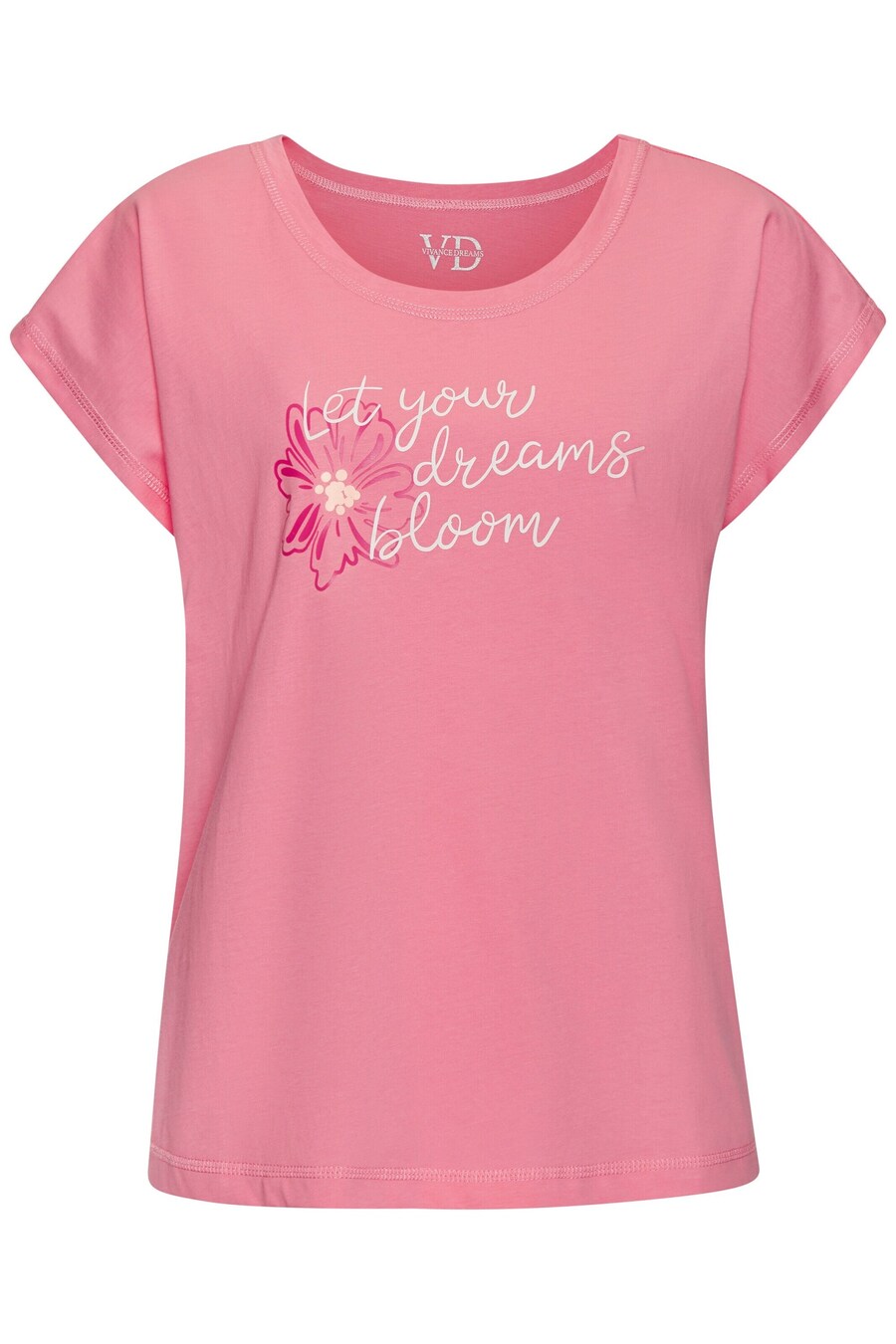 

Пижамная рубашка VIVANCE, цвет Magenta/Light pink