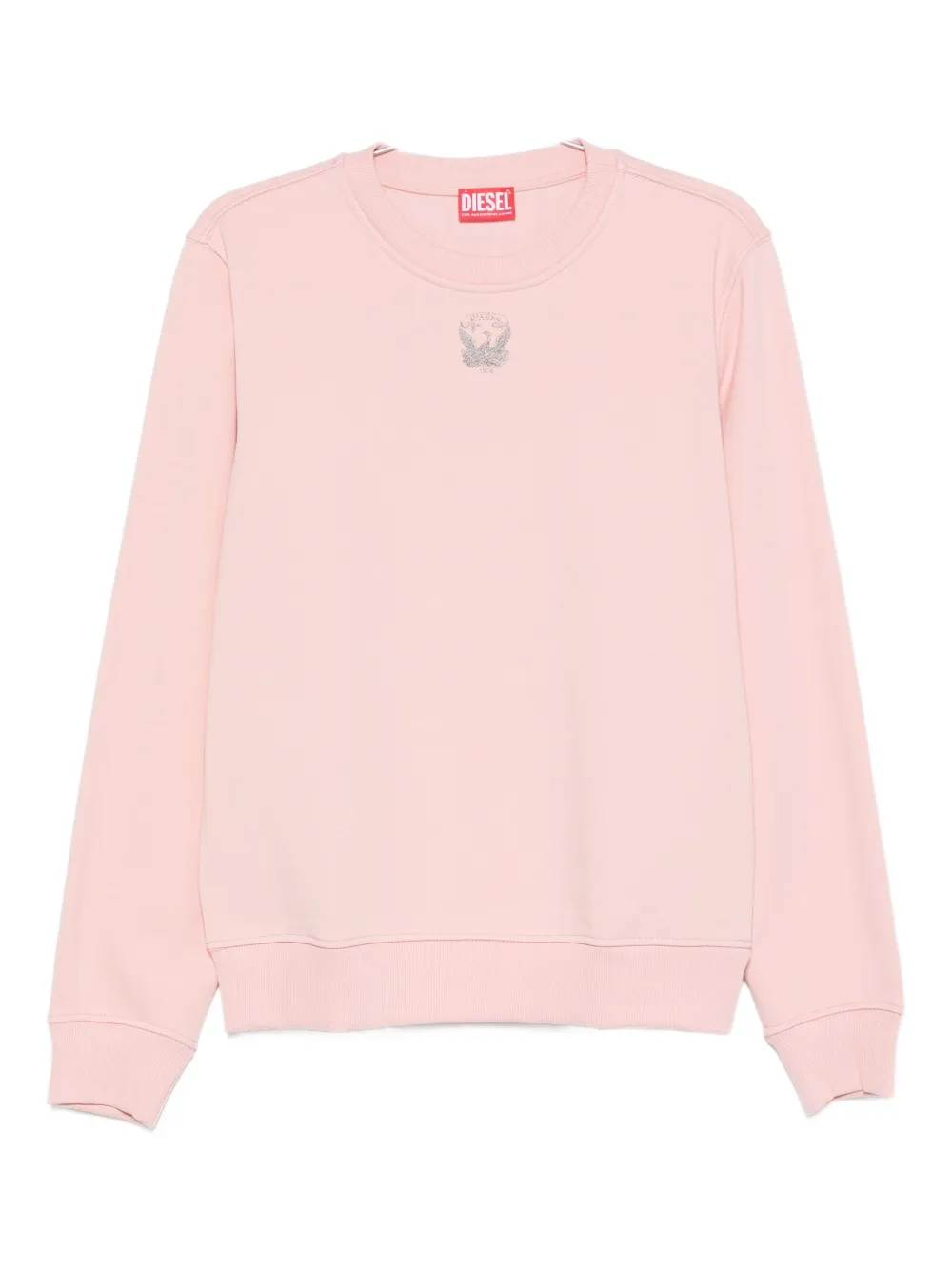 

Толстовка с круглым вырезом DIESEL, розовый