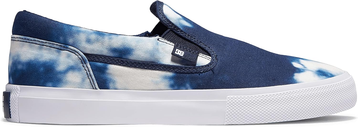 Мужские слипоны DC Shoes Manual Txse для скейтборда, темно-синий — фото 3