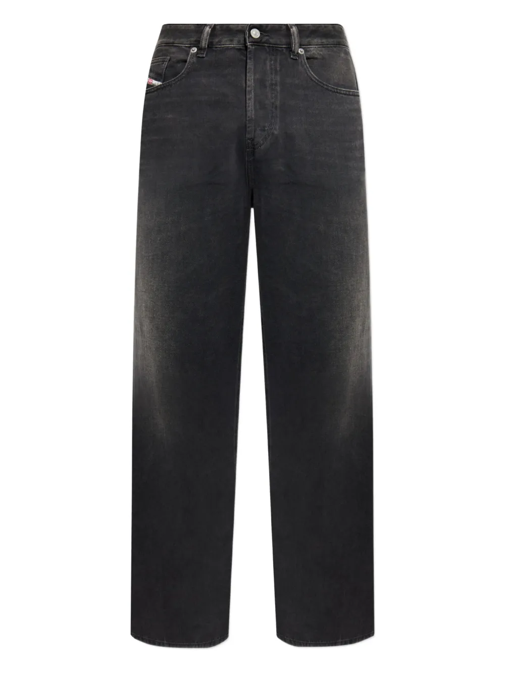 

Джинсы с D-образной посадкой DIESEL, черный