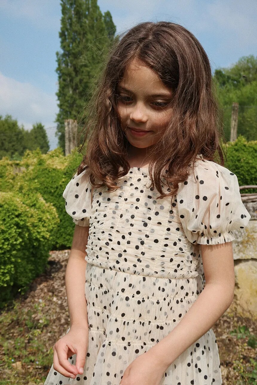 

Детское платье CHARLENE DRESS Konges Sløjd, бежевый