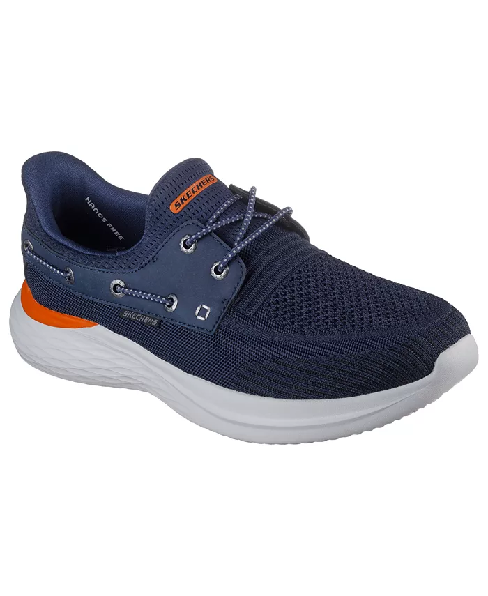 

Мужские слипоны Relaxed Fit: Lawson - Parasail повседневные кроссовки от Finish Line Skechers, синий