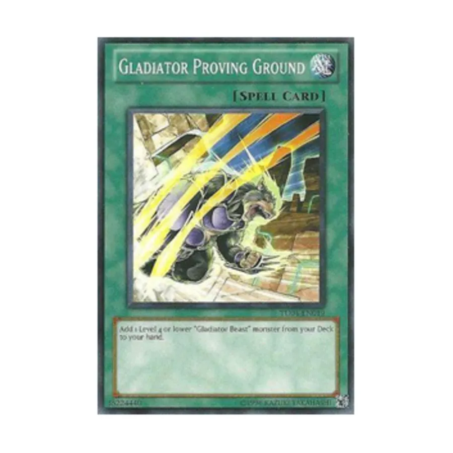 

CCG Испытательный полигон гладиаторов (общий), Yu-Gi-Oh - Turbo Pack 4 - Singles