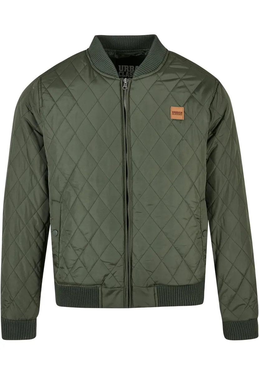 

Куртка всепогодная URBAN CLASSICS " Urban Classics Men's Diamond Quilt Jacket" (1 шт.), без капюшона, оливковый