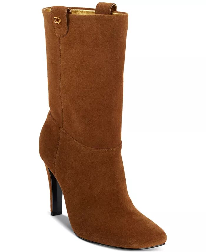 Женские сапоги Donna Slouch Donna Karan New York, коричневый/бежевый