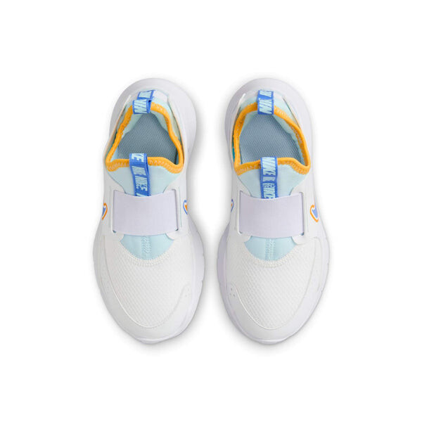 Кроссовки flex runner 3 'white sundial university blue' Nike, белый — фото 4