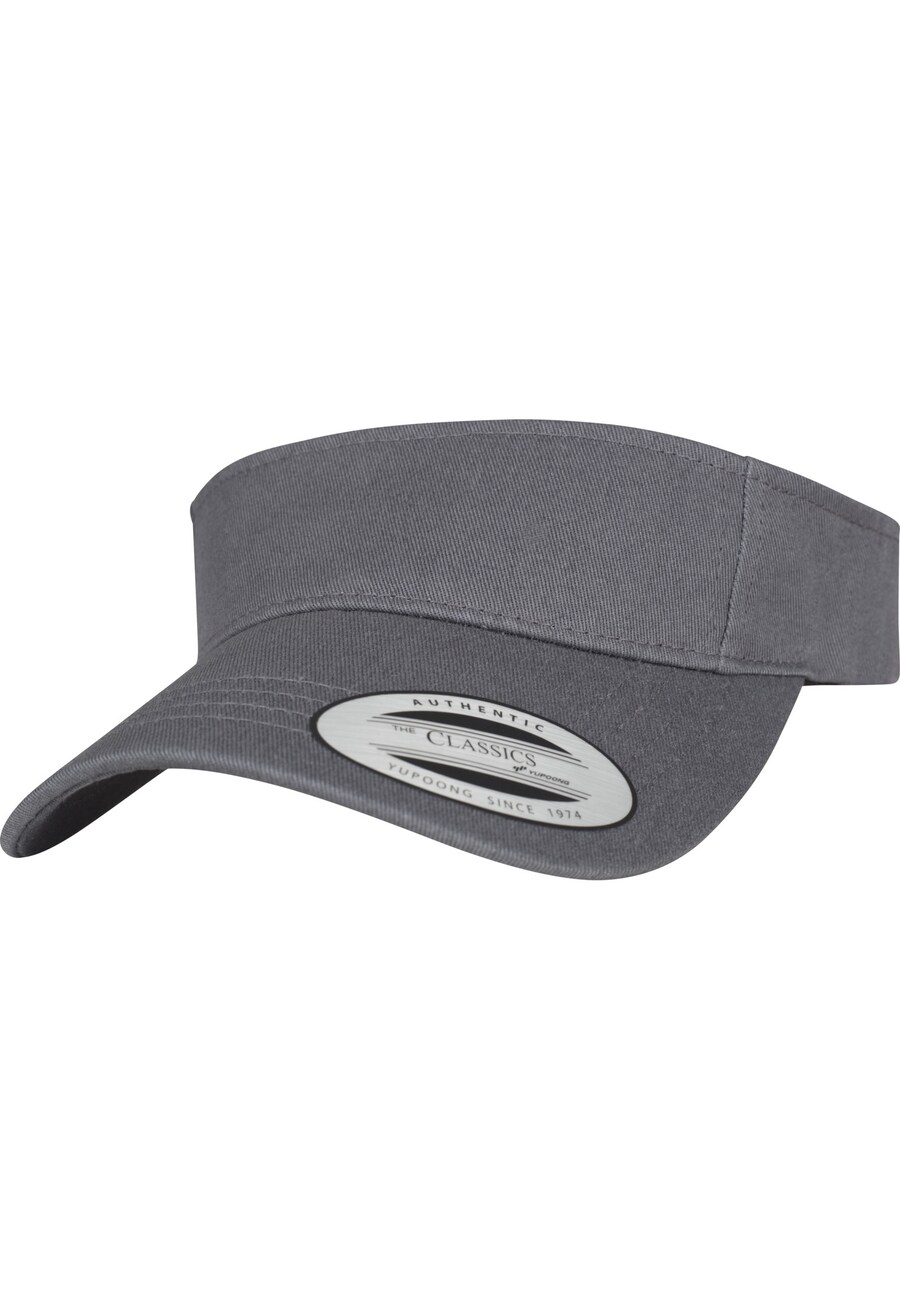 

Бейсболка Flexfit Cap Curved Visor, темно-серый