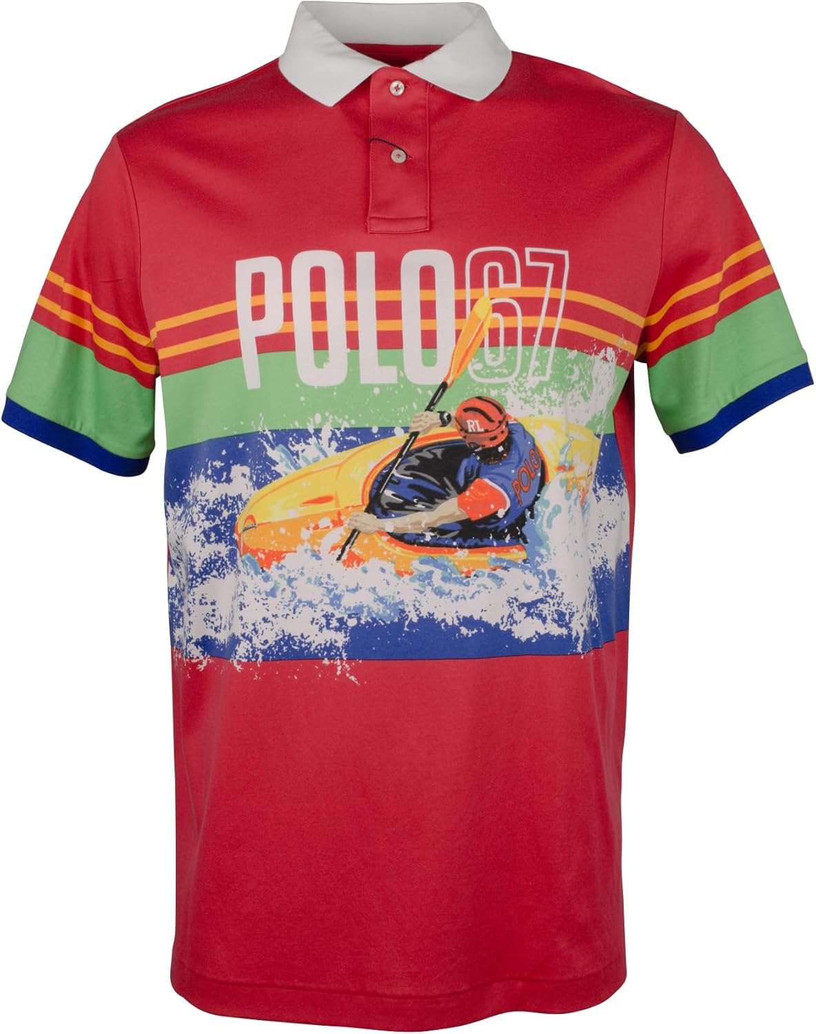 

Polo Ralph Lauren мужская футболка поло Summit 67 Print, Polo Print