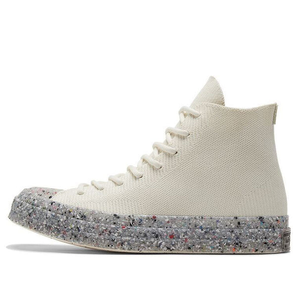 

Кроссовки renew chuck 70 knit high 'egret' Converse, белый
