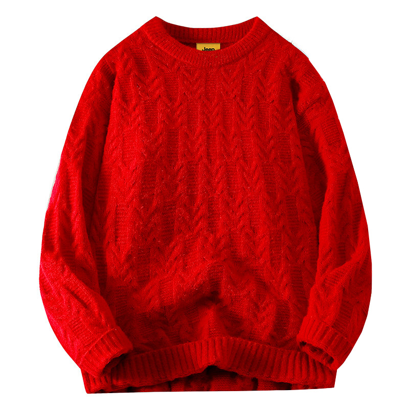 

Термобелье Unisex Crew Neck Thickened Jeep, red