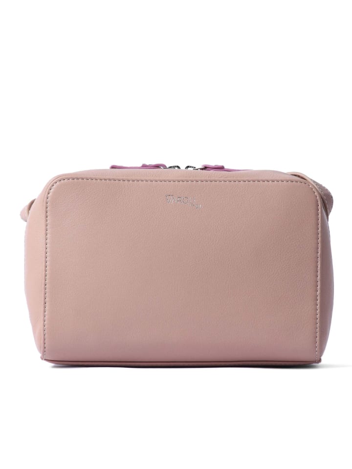 

Кожаная сумка через плечо Estem 1 персикового цвета VARGU