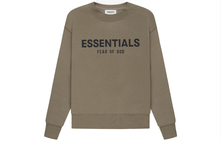 

Детская толстовка Fear Of God Essentials, серо-коричневый