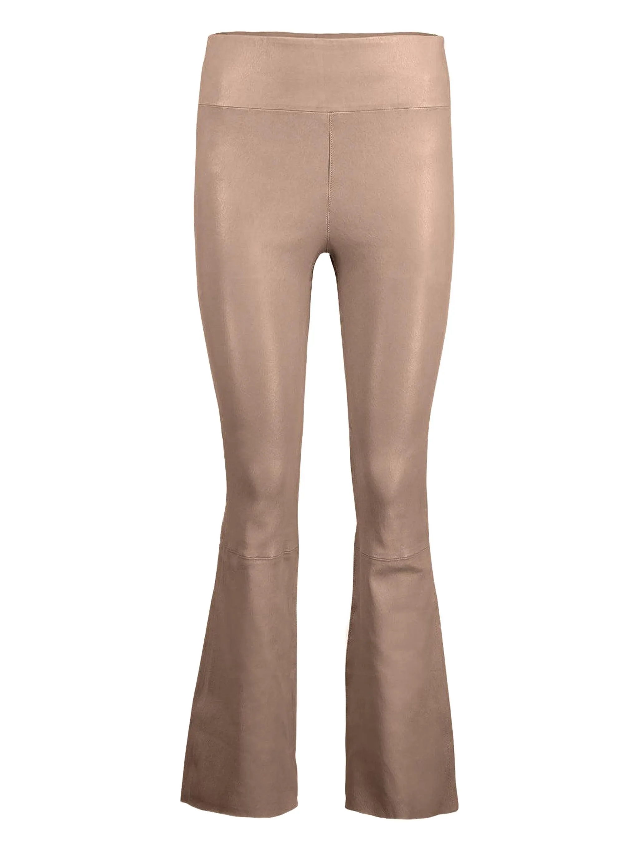 

Кожаные брюки-клеш Sprwmn, коричневый