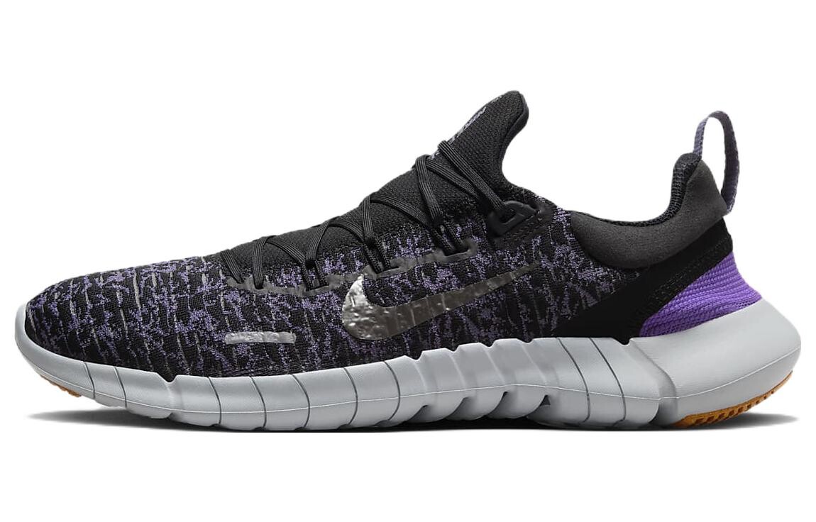 

Nike Free Run 5.0 Черный Каньон Фиолетовый