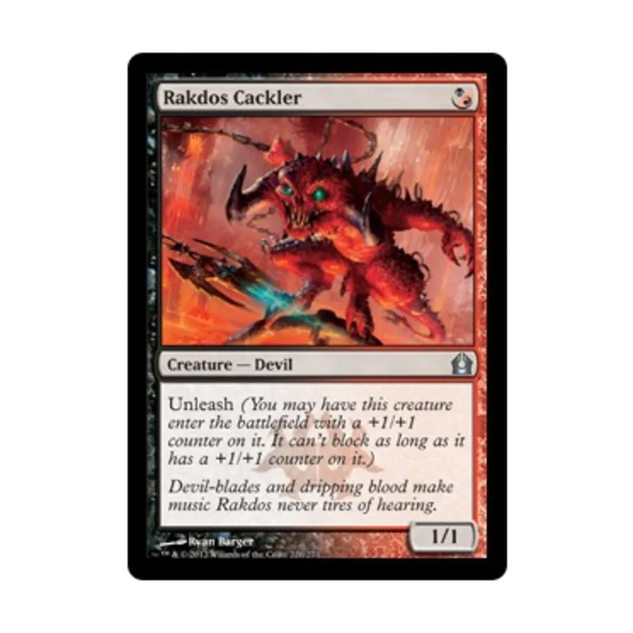 

CCG Ракдос Кэклер (Ю), MTG - Return to Ravnica