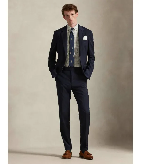 Рубашка slim fit Polo Ralph Lauren, бежевый — фото 2