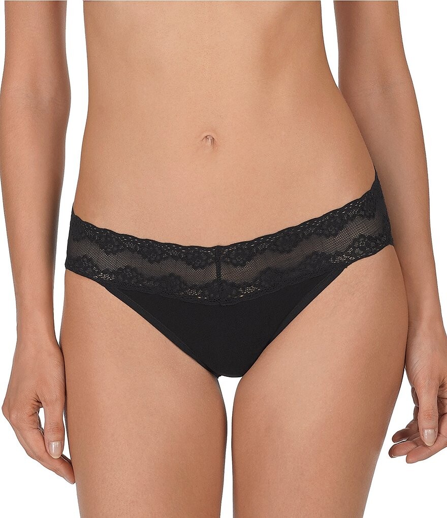 

Набор из 3 трусиков Natori Bliss Perfection V-Kini, черный
