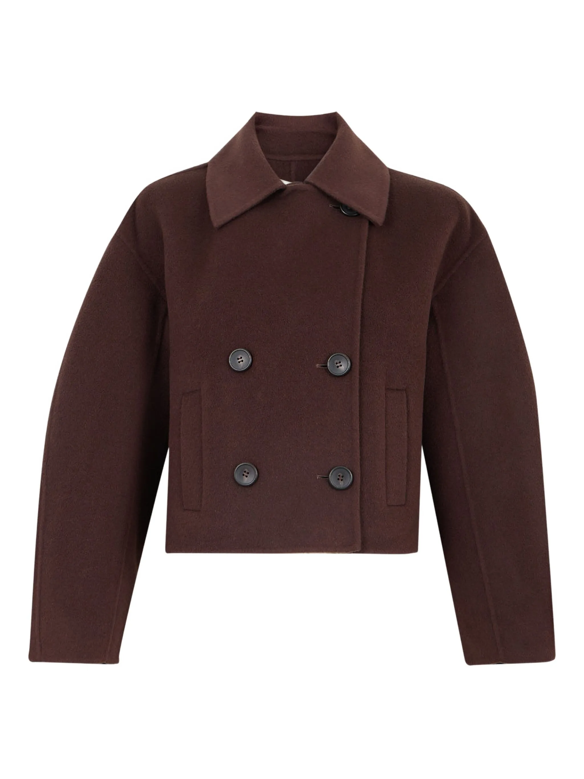 

Двубортное пальто Marta Ulla Johnson, коричневый