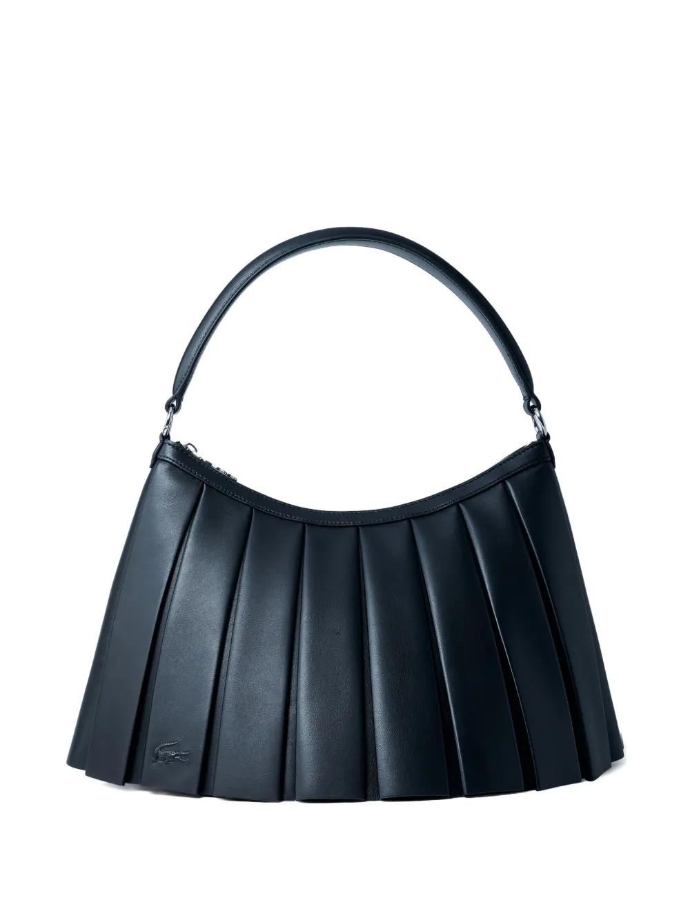 

Сумка-тоут Lenglen из гладкозернистой кожи с логотипом Lacoste, черный