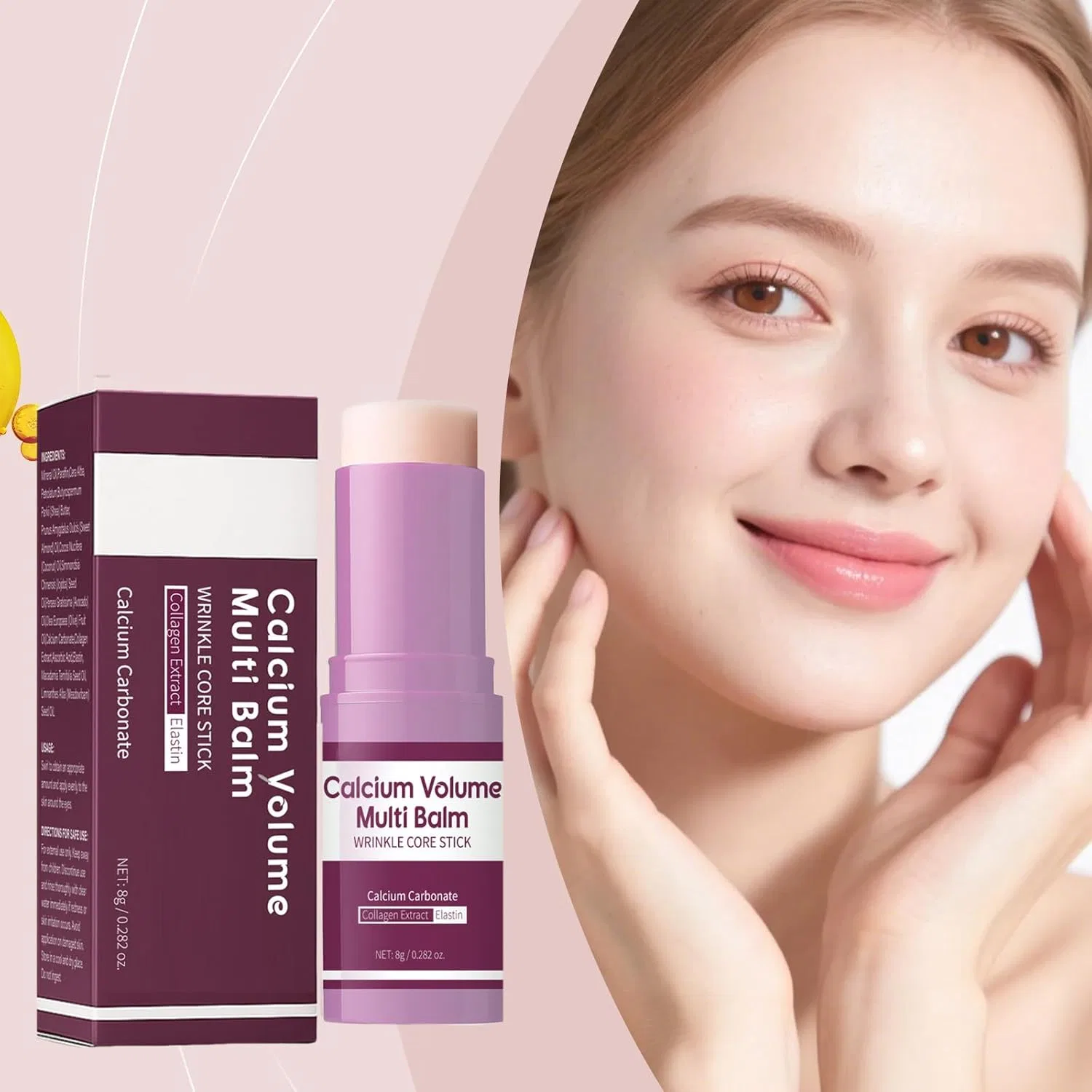 Бальзам для губ — Корейский мульти-бальзам «Calcium Multi Balm» для лица и шеи Generisch, 1 Piece — фото 4