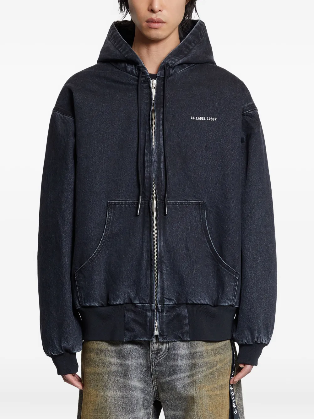 

Пуховик Sorrow на молнии 43 Label Group, синий