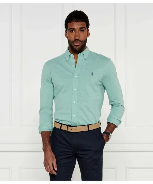 

Рубашка Regular fit Polo Ralph Lauren, зеленый