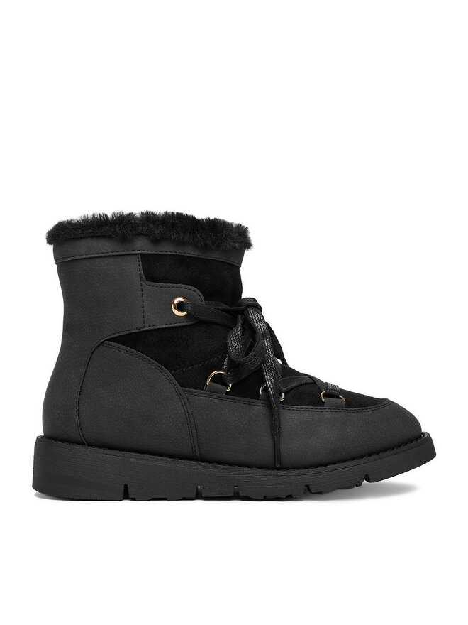 Зимние сапоги 17125-1-BLACK PU Deezee, черный