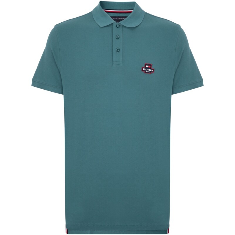 

Мужская рубашка-поло Tommy Hilfiger, цвет Blue-green MB6