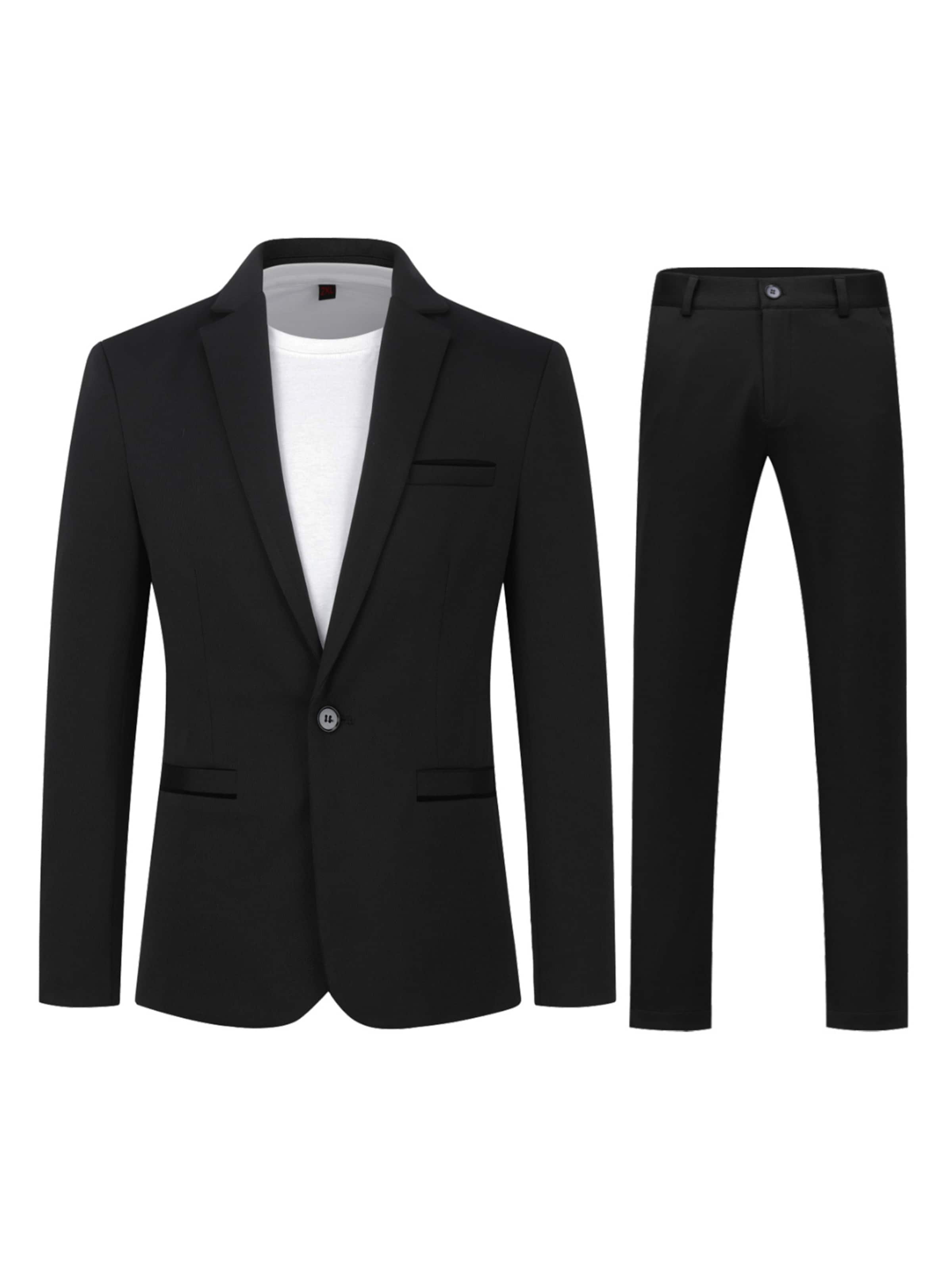 

Youthup Костюм Slim fit в черном цвете