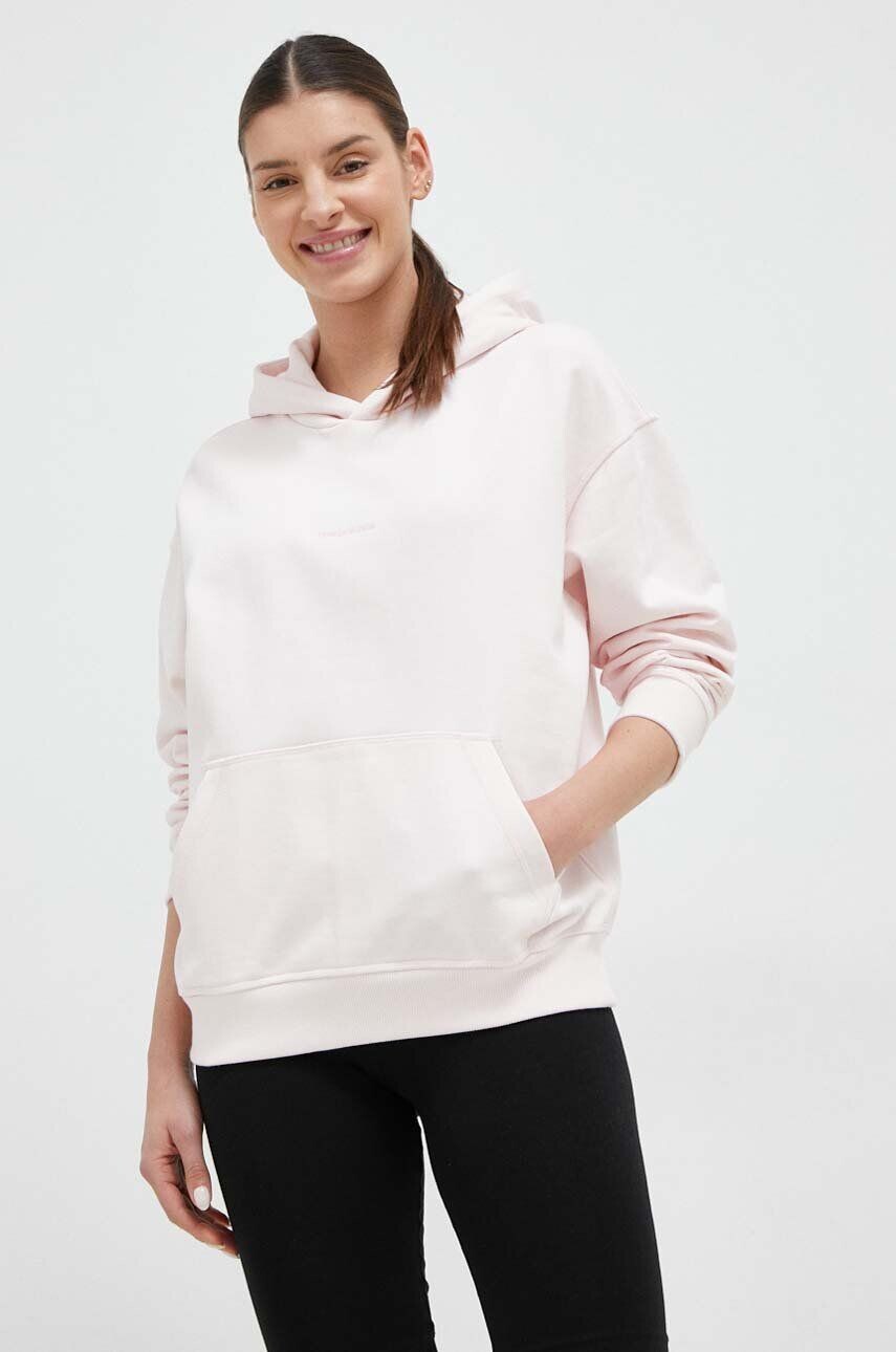 

Хлопковая толстовка New Balance, розовый