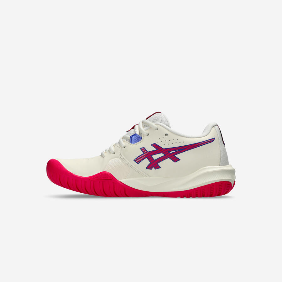 ASICS Женские теннисные кроссовки для многокортового тенниса Gel Challenger 15, натуральный/розовый — фото 3