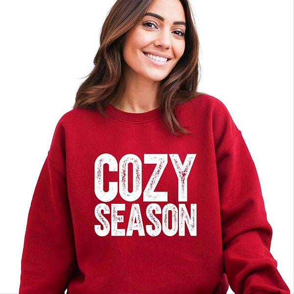 

Графический свитшот для женщин Cozy season bold distressed Simply Sage Market, Cardinal, Зеленый, Графический свитшот для женщин Cozy season bold distressed Simply Sage Market, Cardinal