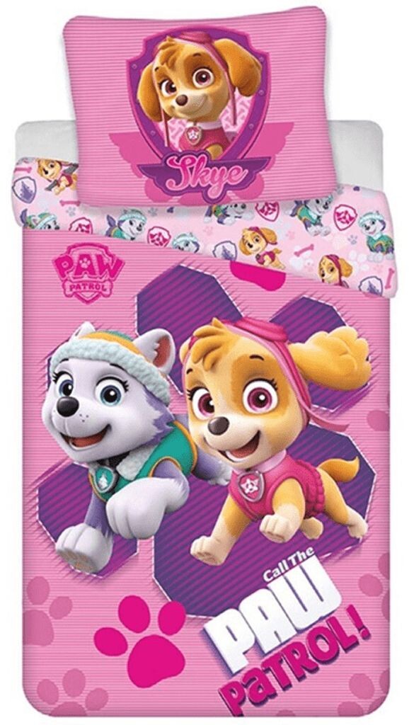 

Пододеяльник Paw Patrol Skye en Everest розовый 140 x 200 см - 65 x 65 см Aymax