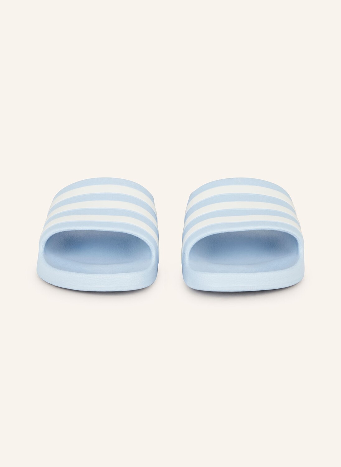 Мюли adilette aqua adidas, светло-голубой — фото 3