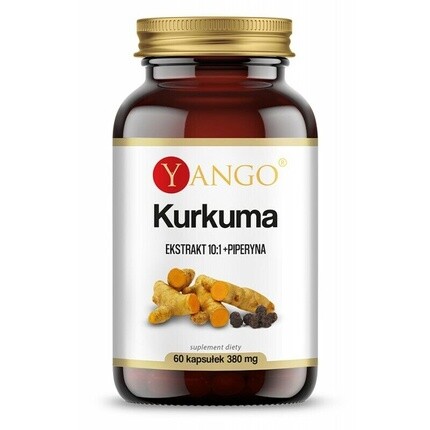 

Экстракт куркумы Yango, 60 вегетарианских капсул, It