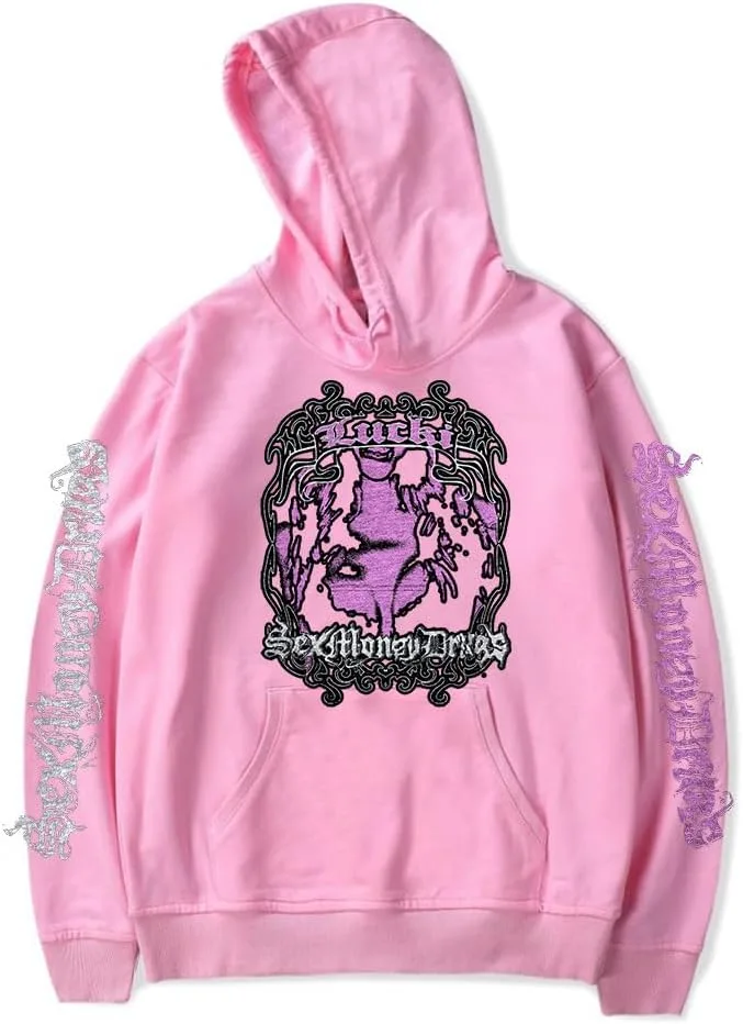 

Лукки худи мерч с популярным принтом AGZVAKG