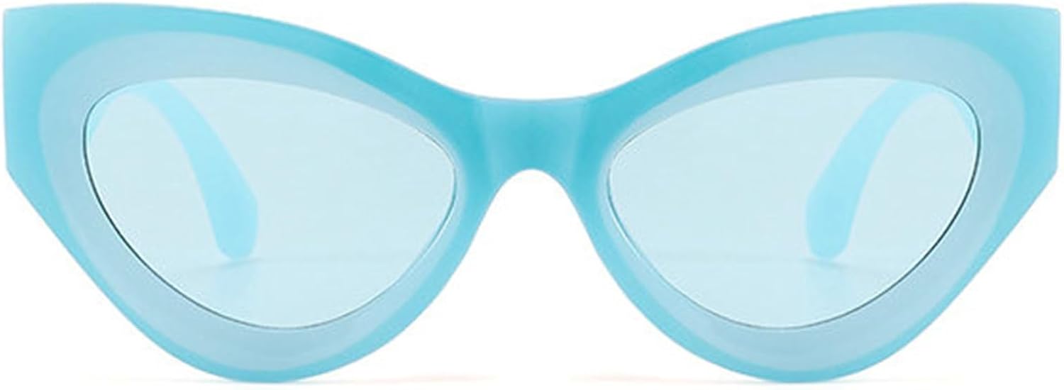 

Солнцезащитные очки "кошачий глаз" большого размера для женщин, ретро-градиентные, с защитой от УФ-излучения UV400, для мужчин, модные, для активного отдыха, в стиле панк, Y2K helena, C4