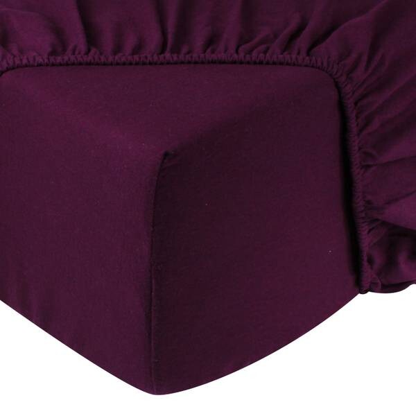 

Фланелевая простыня soft plain Doubledry, фиолетовый