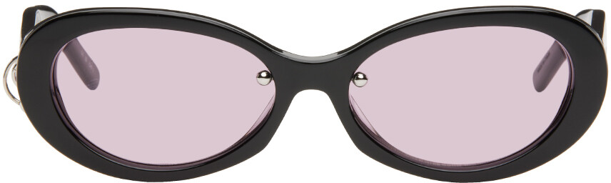 

Эксклюзивные солнцезащитные очки SSENSE Black Drew Justine Clenquet