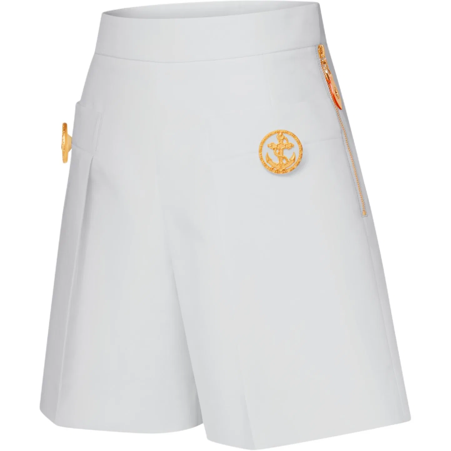 Шорты повседневные Nautical LOUIS VUITTON белые — фото 4