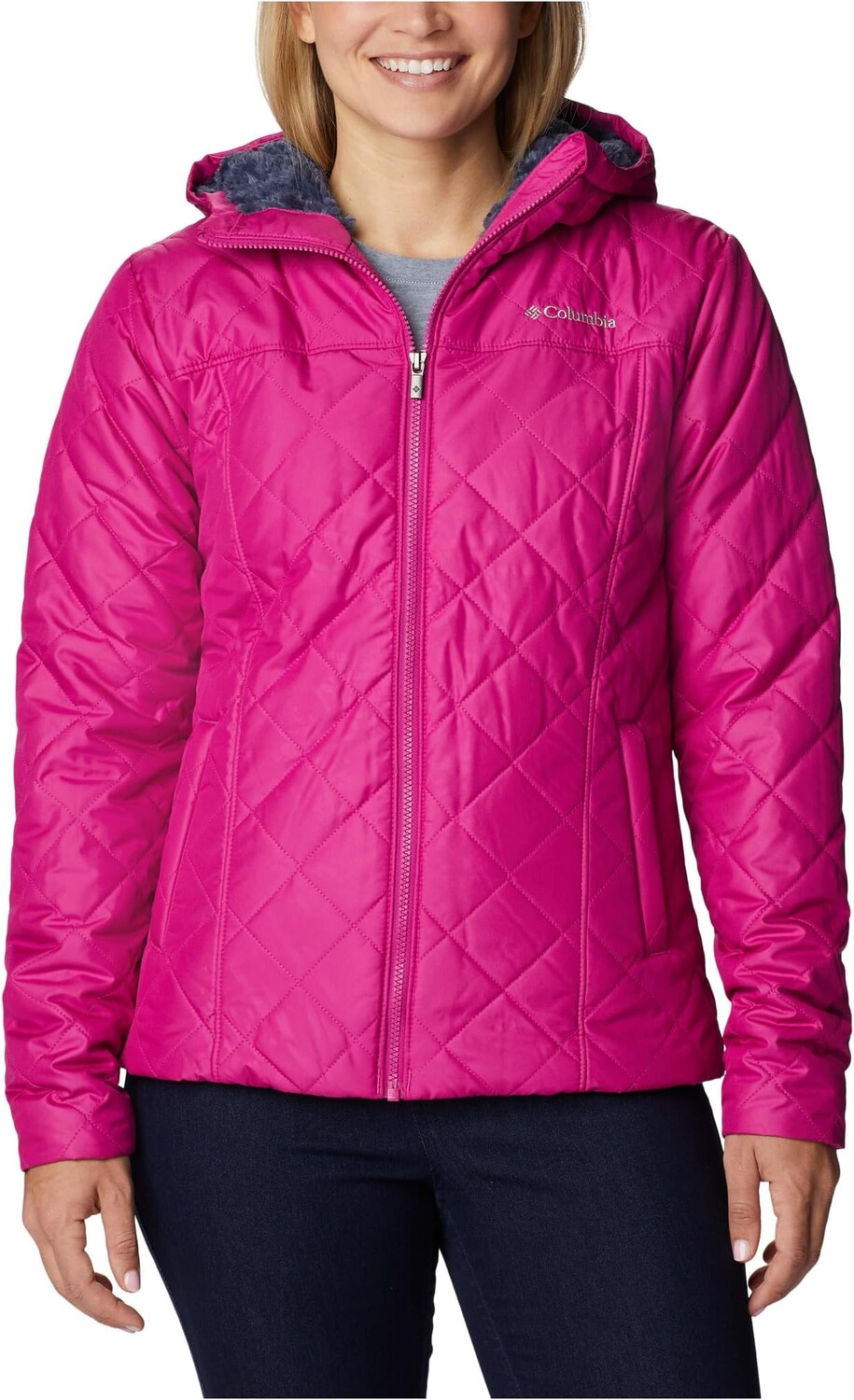 

Куртка Columbia Copper CrestHooded Jacket, цвет Wild Fuchsia