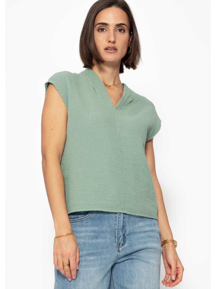 

Футболка SASSYCLASSY, зеленый