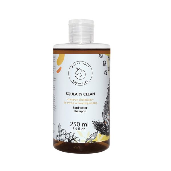 

Хелатирующий шампунь для волос, 250 мл Hairy Tale Cosmetics Squeaky clean
